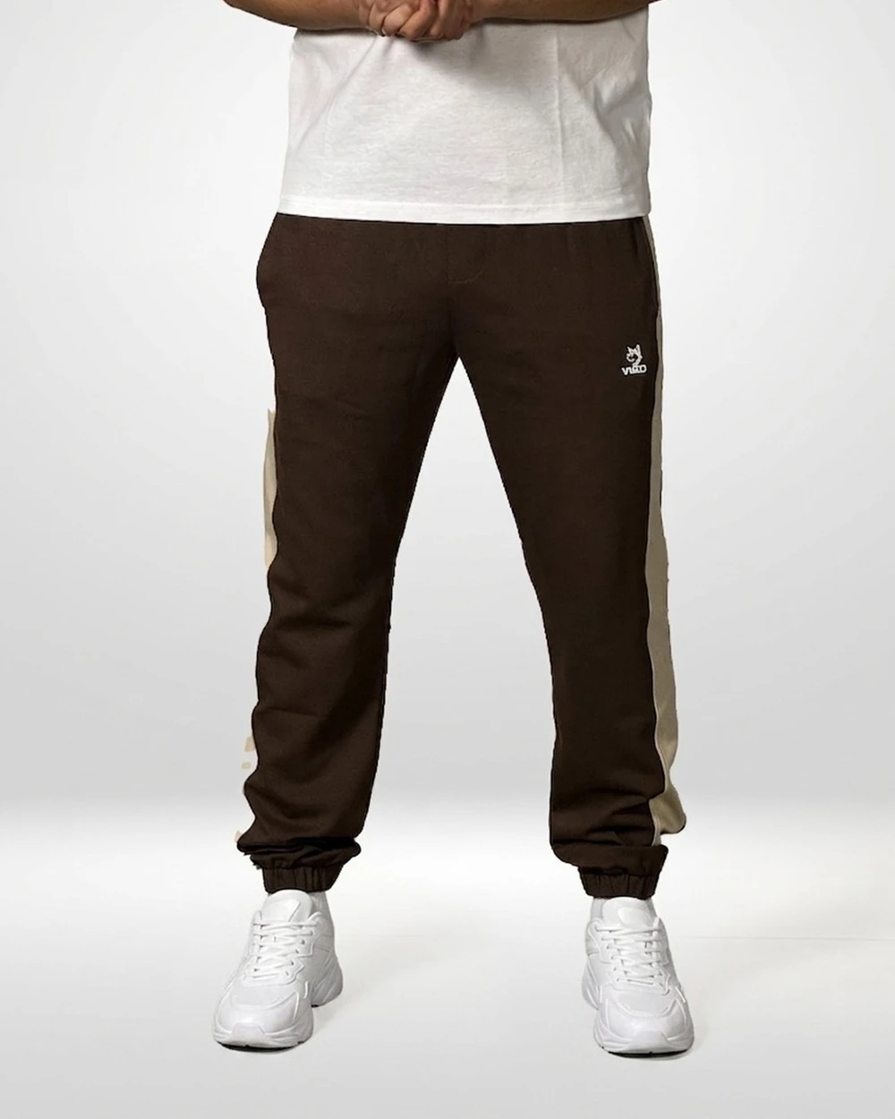 Men’s Casual Brown Jogger Pants