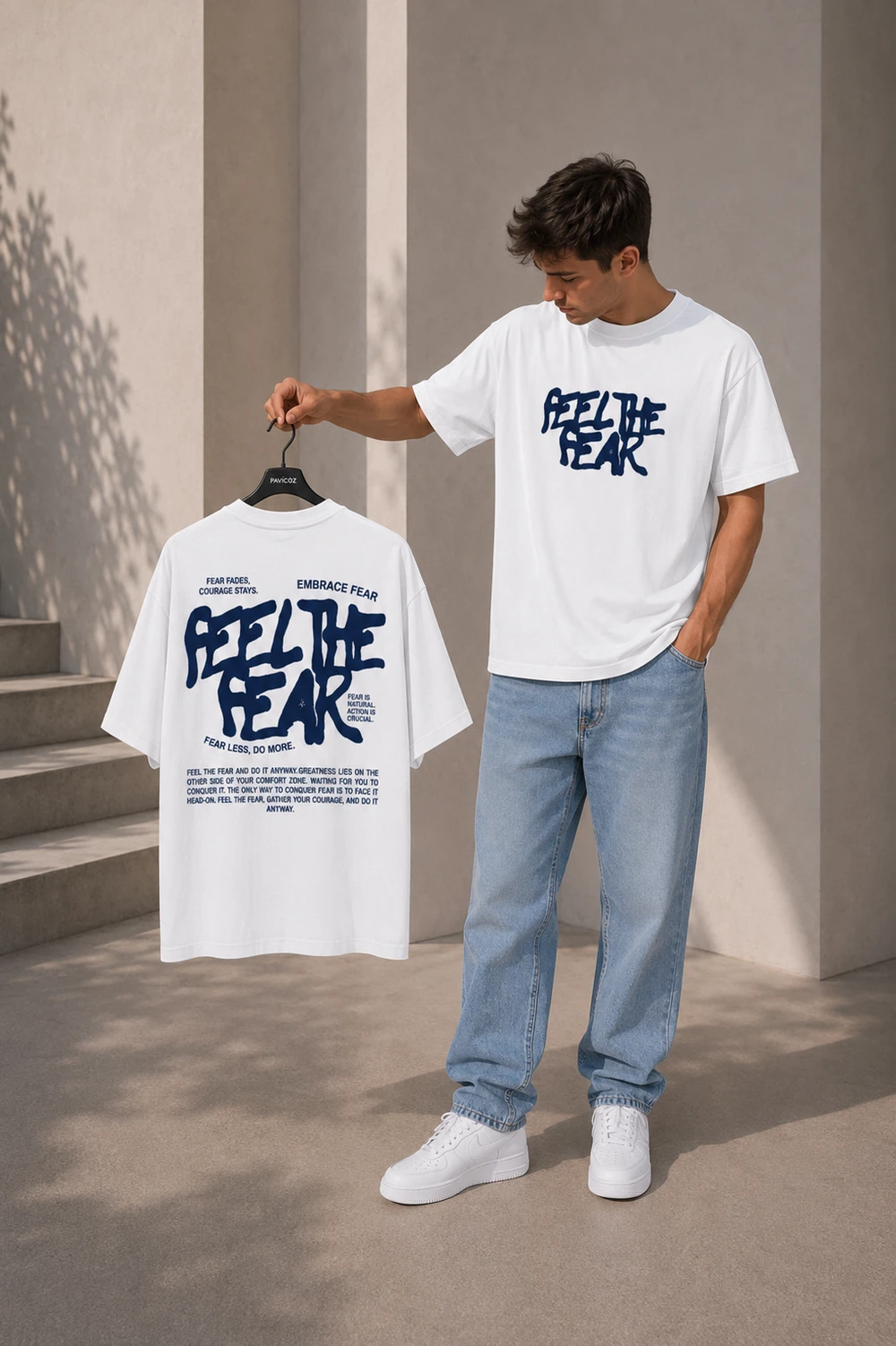 T-shirt Feel The Fear